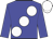 Big-blue body, white large spots, big-blue arms, white cap