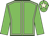 Big-green body, beige seams, big-green arms, big-green cap, beige star