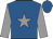 Royal Blue, grey star, grey arms, royal blue cap