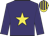 Purple, yellow star, Yellow and Purple striped cap