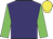 Purple, Green sleeves, Yellow cap