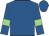 Royal blue, light green armlets