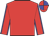 Red, blue seams on sleeves, red and blue quartered cap
