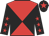 Black & red diabolo, red stars on sleeves, red star on cap