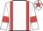 White, red braces, red armlet, red star on cap