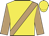 Yellow, Light Brown sash, Light Brown sleeves, Yellow cap