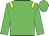 Lime green, yellow epaulets
