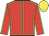 Red, yellow seams and cap