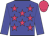 Big-blue body, rose stars, big-blue arms, rose cap