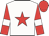 White body, red star, red arms, white armlets, red cap