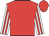 Red body, white arms, red striped, red cap