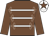 Chocolate, white braids, white cap, chocolate star