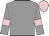 Grey, pink armlets, pink cap