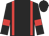 Black, red braces and armlets