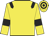 Yellow, Black epaulettes and armlets, Yellow and Black hooped cap