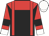 black, red yoke, red braces, red sleeves, black armlets, white cuffs, white cap