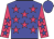 Big-blue body, rose stars, rose arms, big-blue stars, big-blue cap