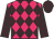 Rose body, brown diamonds, brown arms, brown cap