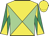 Yellow, Light Green diabolo, Emerald Green sleeves, Yellow diabolo and cap