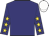 navy, gold stars on navy sleeves, white cap