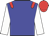 Blue, Red epaulettes, White sleeves, Red cap