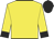 yellow, black cuffs and cap