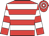 red, white hoops
