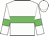 White, lime green hoop and armlets