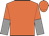 Orange, grey halved sleeves
