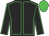 Black, Lime Green seams and cap