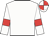 White, red armlets, quartered cap