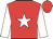 Red, white star and sleeves