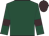 Dark green, brown armlets, brown cap