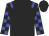 Black body, big-blue epaulettes, big-blue arms, black checked, black cap