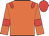 Orange body, red epaulettes, orange arms, red armlets, red cap