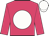Rose body, white disc, rose arms, white cap