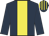 Dark Blue, Yellow stripe, Striped cap