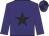 Purple, black star, quartered cap