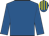 Royal blue, royal blue and yellow striped cap