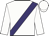 white, purple sash