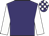 Purple, white sleeves, purple and white check cap