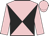 Pink and black diabolo, pink sleeves and cap