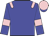 blue, pink epaulets and armlets, pink cap, blue peak