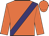 Orange, purple sash