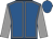 Royal Blue, Grey seams and sleeves