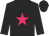 Black, rose star