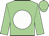 Light green, white disc, light green arms, light green cap