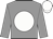 Grey body, white disc, grey arms, white cap