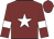 Maroon, white star, white armlets