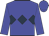 Blue, dark blue triple diamond